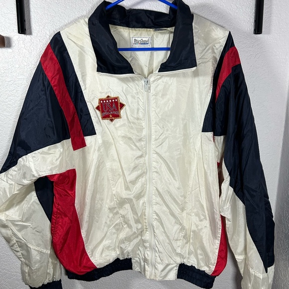 Vintage USA MacGregor windbreaker large - Picture 1 of 11